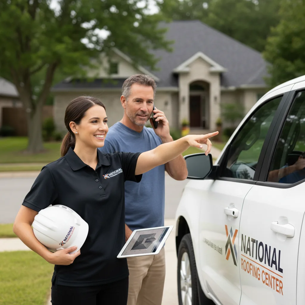 National Roofing Center customer support in Mcdade